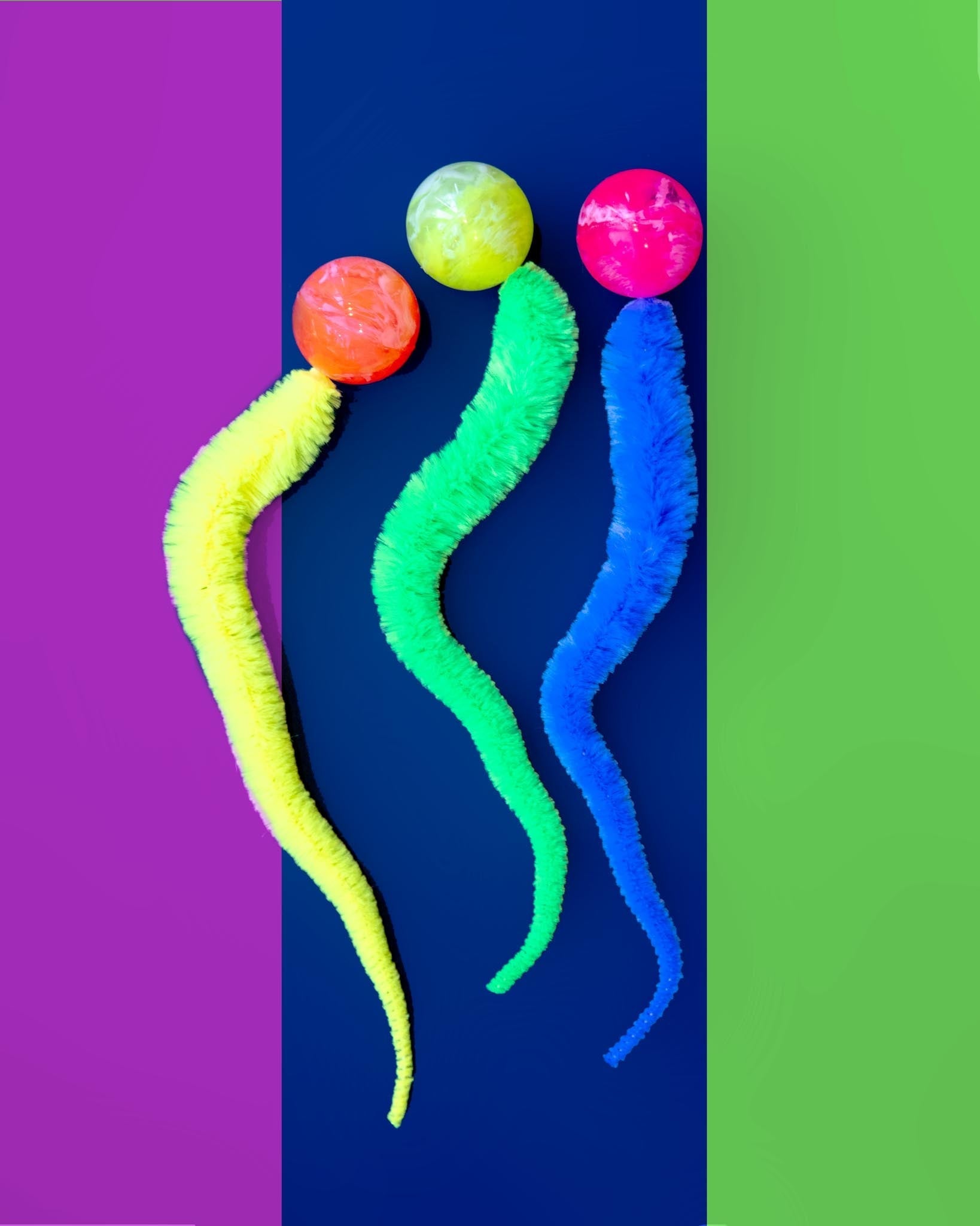 Wiggy Ball Cat Toy (Made in the USA)